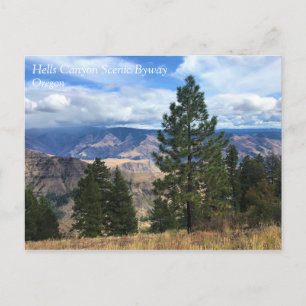 Cartão Postal Inclina o Canyon Ccenic Byway, OR