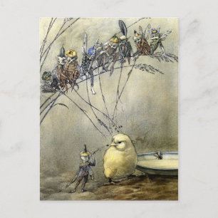 Cartão Postal “Incomodar o Mosquito” – Tom Azul