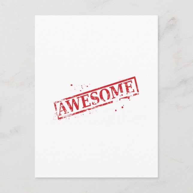 Cartão Postal Incrível (Frente)