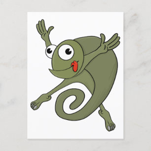 Cartão Postal Incrível Chameleon