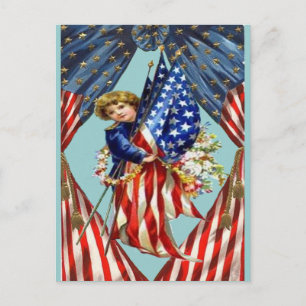 Cartão Postal Independência e Liberdade Vintage, ZSSG