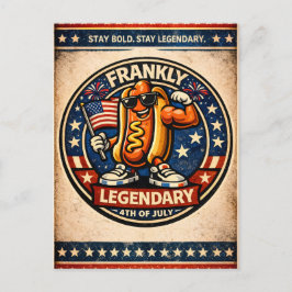 Cartão Postal Independent Dawg - Foodie Fiend