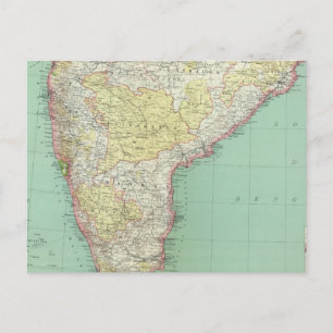 Cartão Postal Índia e Sri Lanka 2