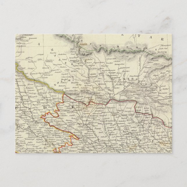 Cartão Postal Índia X (Frente)