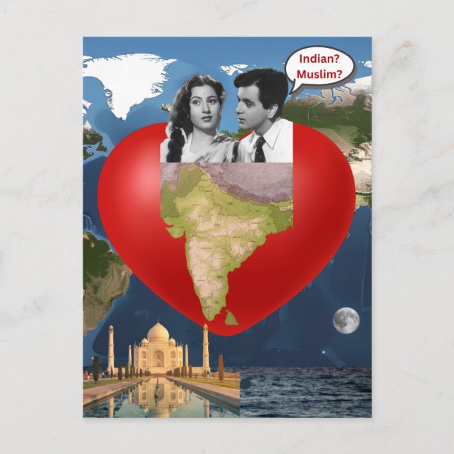 Cartão Postal Indian Muslim (Frente)