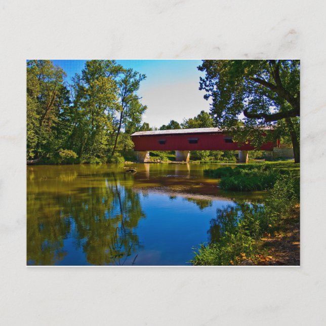 Cartão Postal Indiana (Frente)