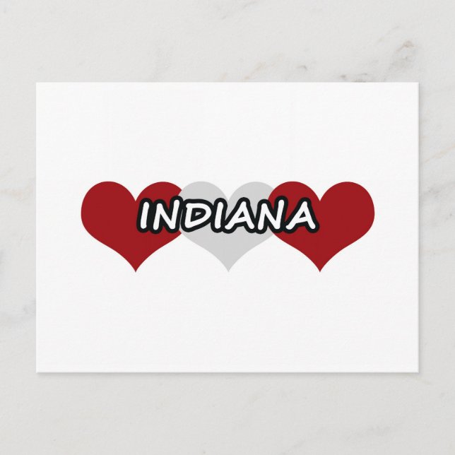 Cartão Postal Indiana (Frente)