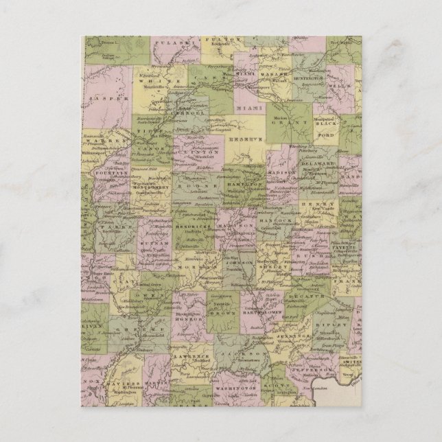 Cartão Postal Indiana 12 (Frente)