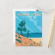 Cartão Postal Indiana Dunes National Park Vintage (Frente/Verso In Situ)