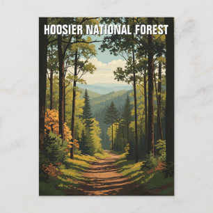 Cartão Postal Indiana Hoosier National Forest Viagem