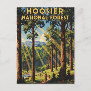 Cartão Postal Indiana Hoosier National Forest Viagem