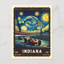 Cartão Postal Indiana | Vincent Van Gogh inspirado