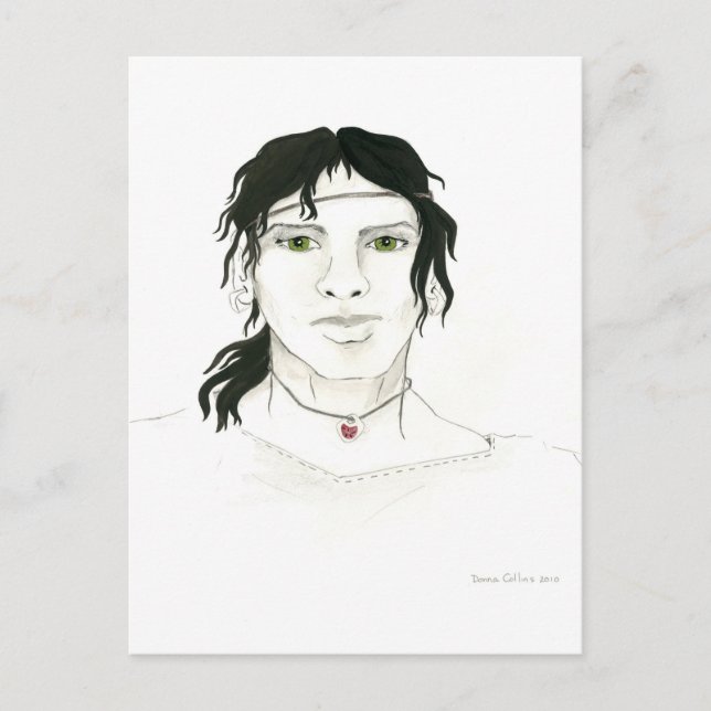 Cartão postal indiano (Frente)