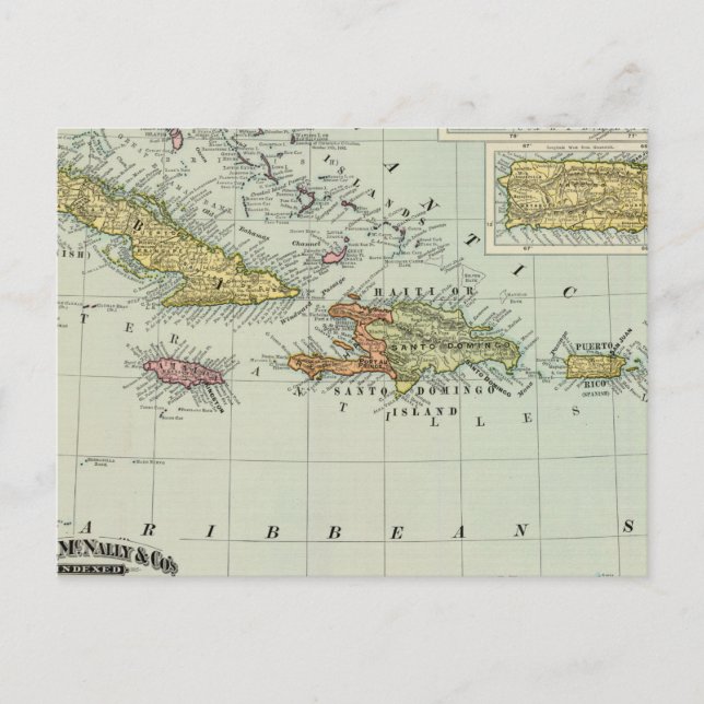 Cartão Postal Índias Ocidentais 11 (Frente)