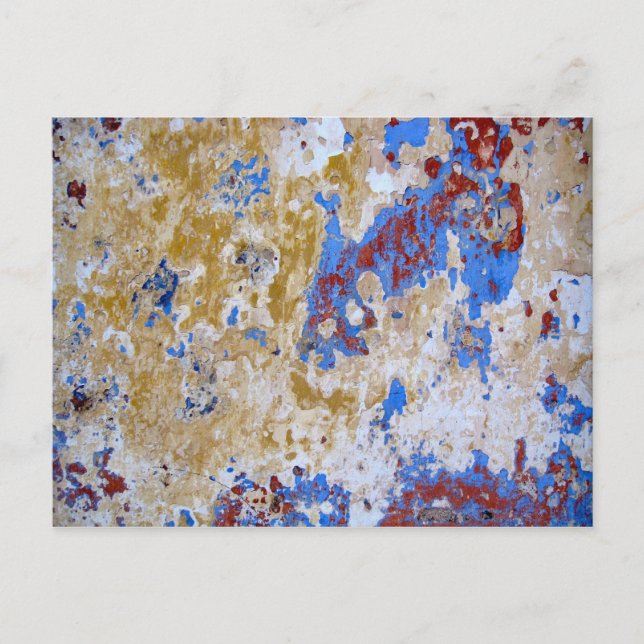 Cartão Postal Indien - uralte Hauswand (Frente)