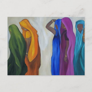 Cartão Postal índigo