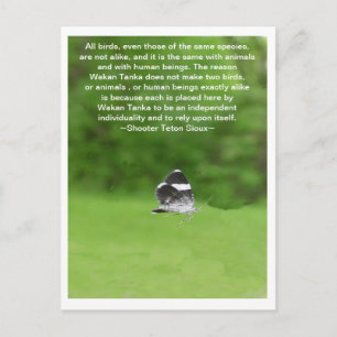 Cartão Postal Individualidade Independente