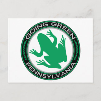 Cartão Postal Indo ao Sapo Green Pensilvânia