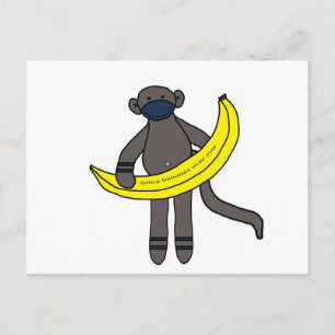 Cartão Postal Indo Bananas sobre você