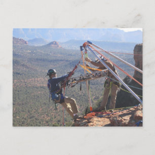 Cartão Postal Indo para Baixo