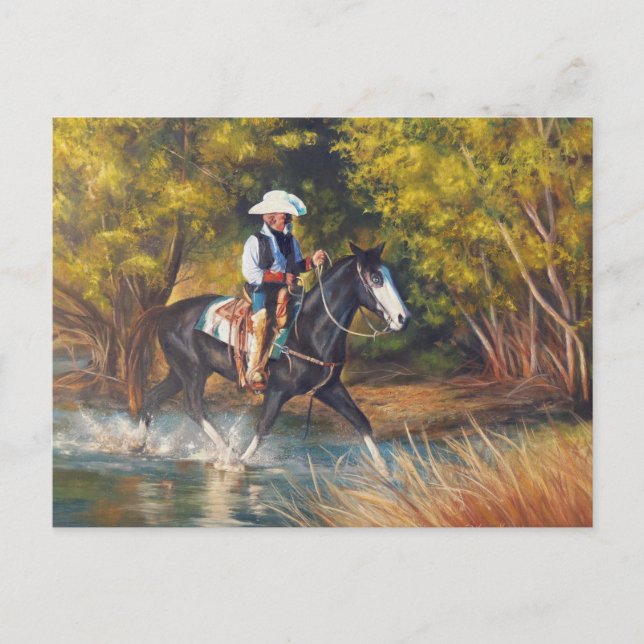 Cartão Postal Indo para o Upstream (Frente)