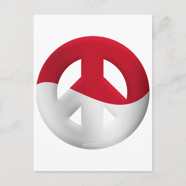 Cartão Postal Indonésia (Frente)