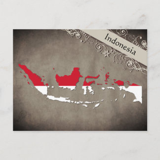 Cartão Postal Indonésia