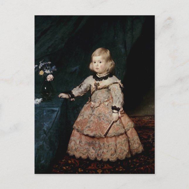 Cartão Postal Infanta Margarita Therese (Frente)