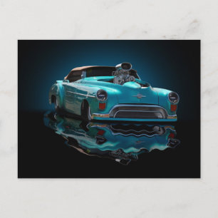 Cartão Postal inferno sobre rodas