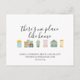 Cartão Postal Informações de Contato sobre Imóveis Profissionais