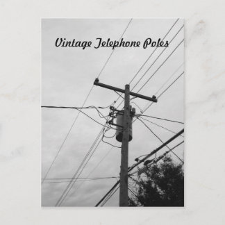 Cartão Postal Infraestrutura elétrica clássica