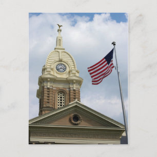 Cartão Postal Ingham County Court House - Mason, Michigan