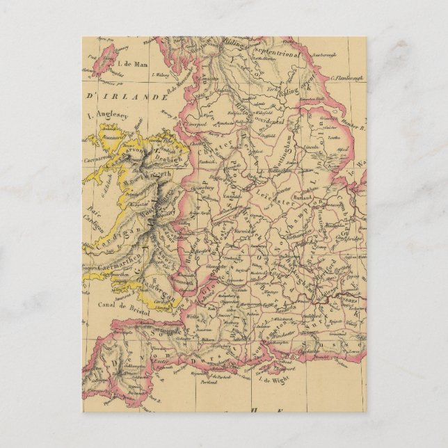 Cartão Postal Inglaterra 4 (Frente)