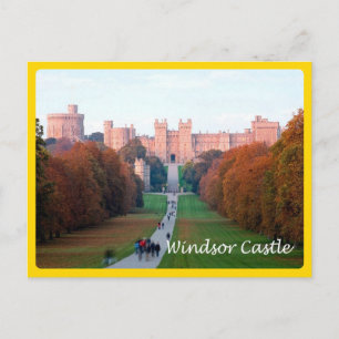 Cartão Postal Inglaterra - Castelo de Windsor -