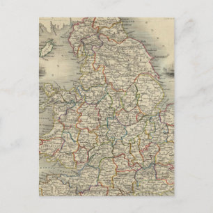 Cartão Postal Inglaterra e País de Gales