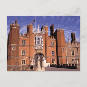 Cartão Postal Inglaterra, Surrey, Palácio de Hampton Court. 3
