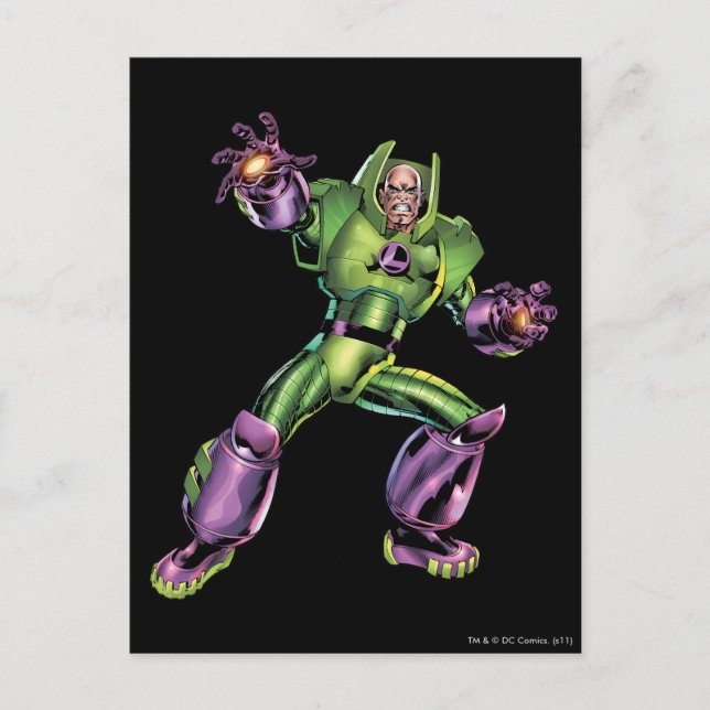 Cartão Postal Inimigo 1 do superman (Frente)