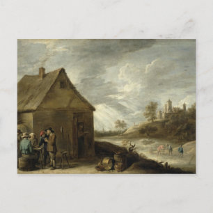 Cartão Postal Inn por um rio