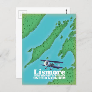 Cartão Postal Inner Hebrides da Escócia, Lismore.