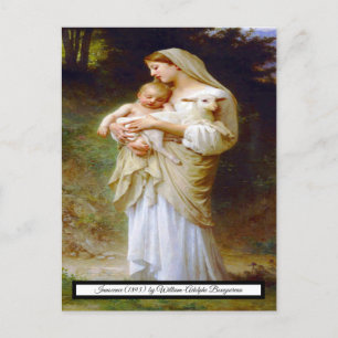 Cartão Postal Inocência de Bouguereau