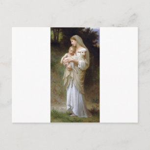 Cartão Postal Inocência de William-Adolphe Bouguereau