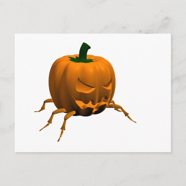 Cartão Postal Inseto de Halloween (Frente)