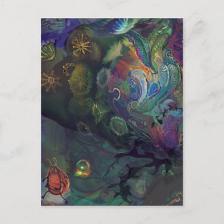 Cartão Postal Inseto vai dar uma volta~~~~