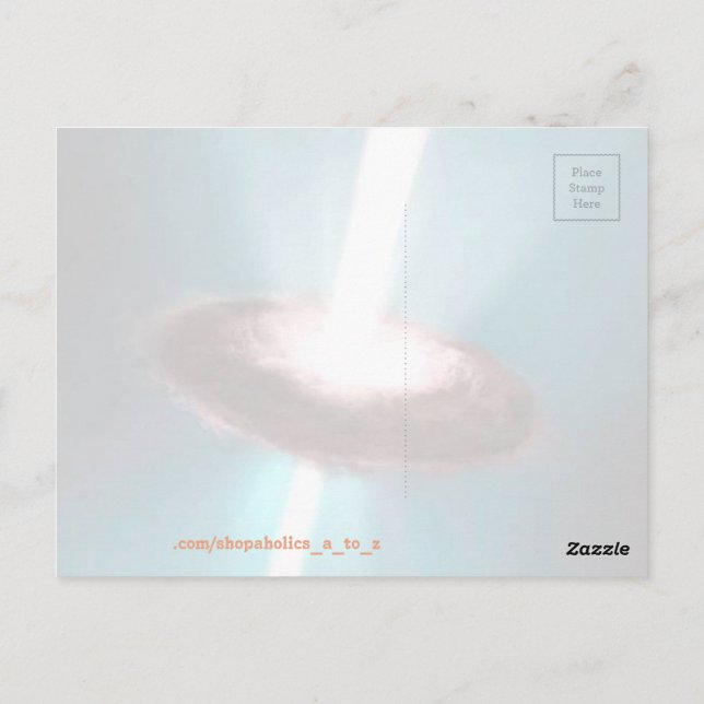 Cartão Postal Inspiração é impulsiva (Verso)