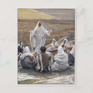 Cartão Postal Inspiração Jesus Bíblia Fé Esperança Amor