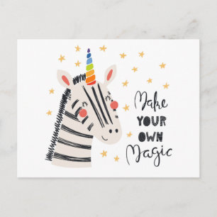 Cartão Postal Inspiração Zebri-milho