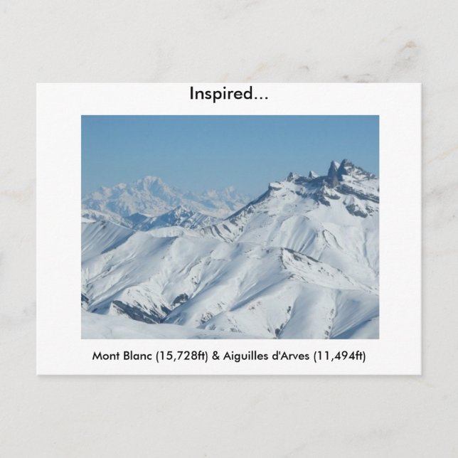 Cartão Postal Inspirado (Frente)