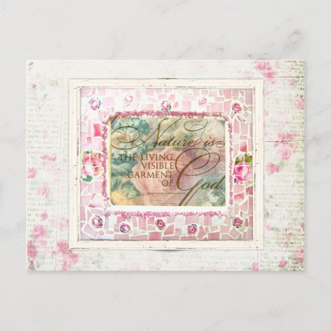 Cartão postal Inspirativo (Frente)