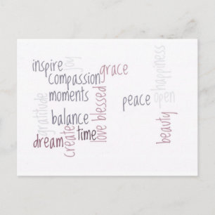 Cartão Postal Inspire Compaixão