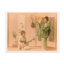 "Instrumentos de jogo e de dança" 舞 い 日 本 着 物 性 女